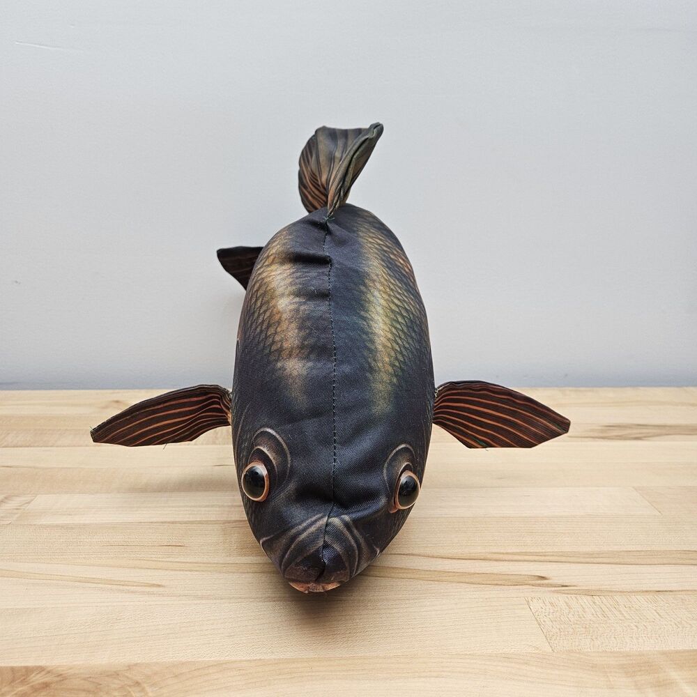 Cabin Critters Bluegill Realistic Large Fish Pillow Plush Vintage 22" - Picture 5 of 8